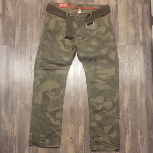 Jordan Craig Olive Camouflage Cargo Pants